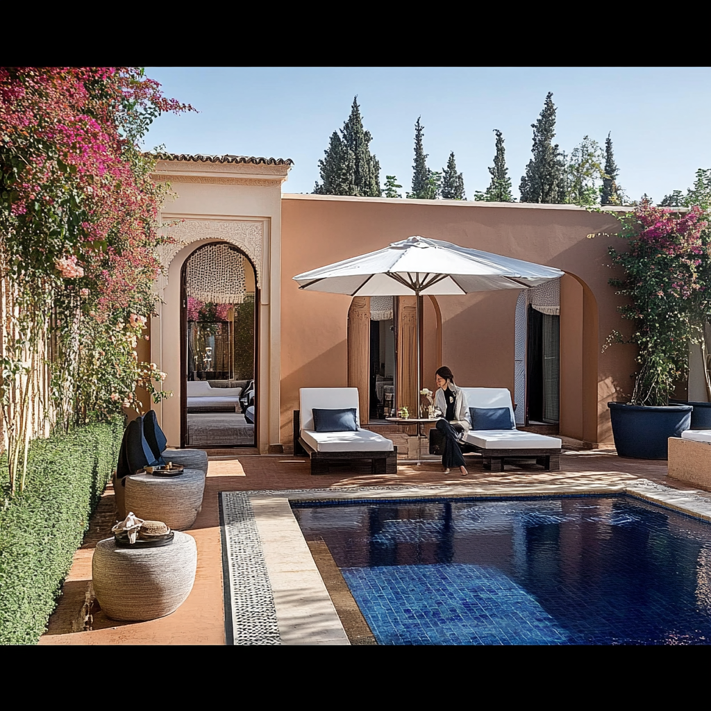 Private villa in 5stars hotel in Marrakesh